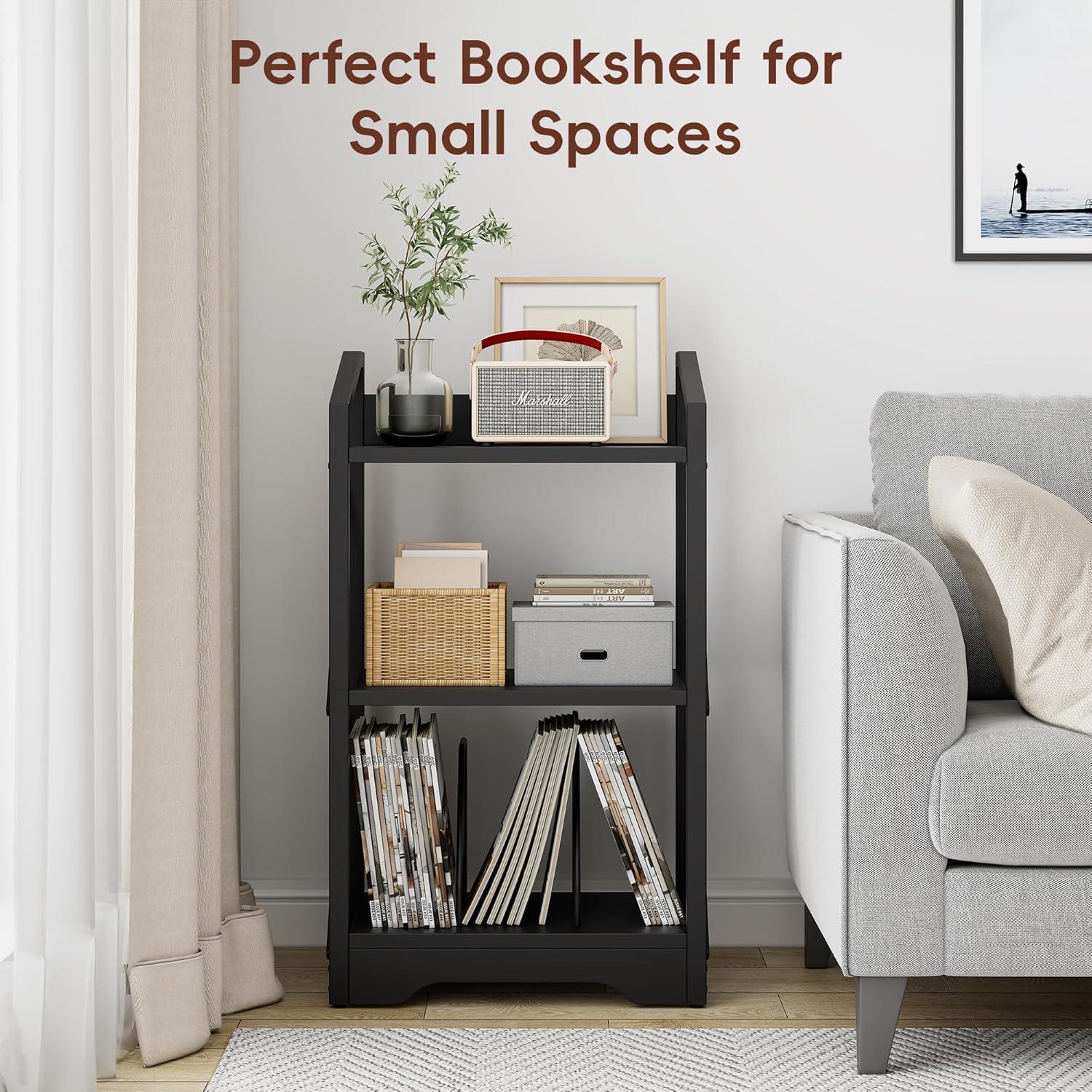 Our ​Take on⁢ the Vagusicc 3-Tier Industrial Bookshelf: ​Compact & Sturdy