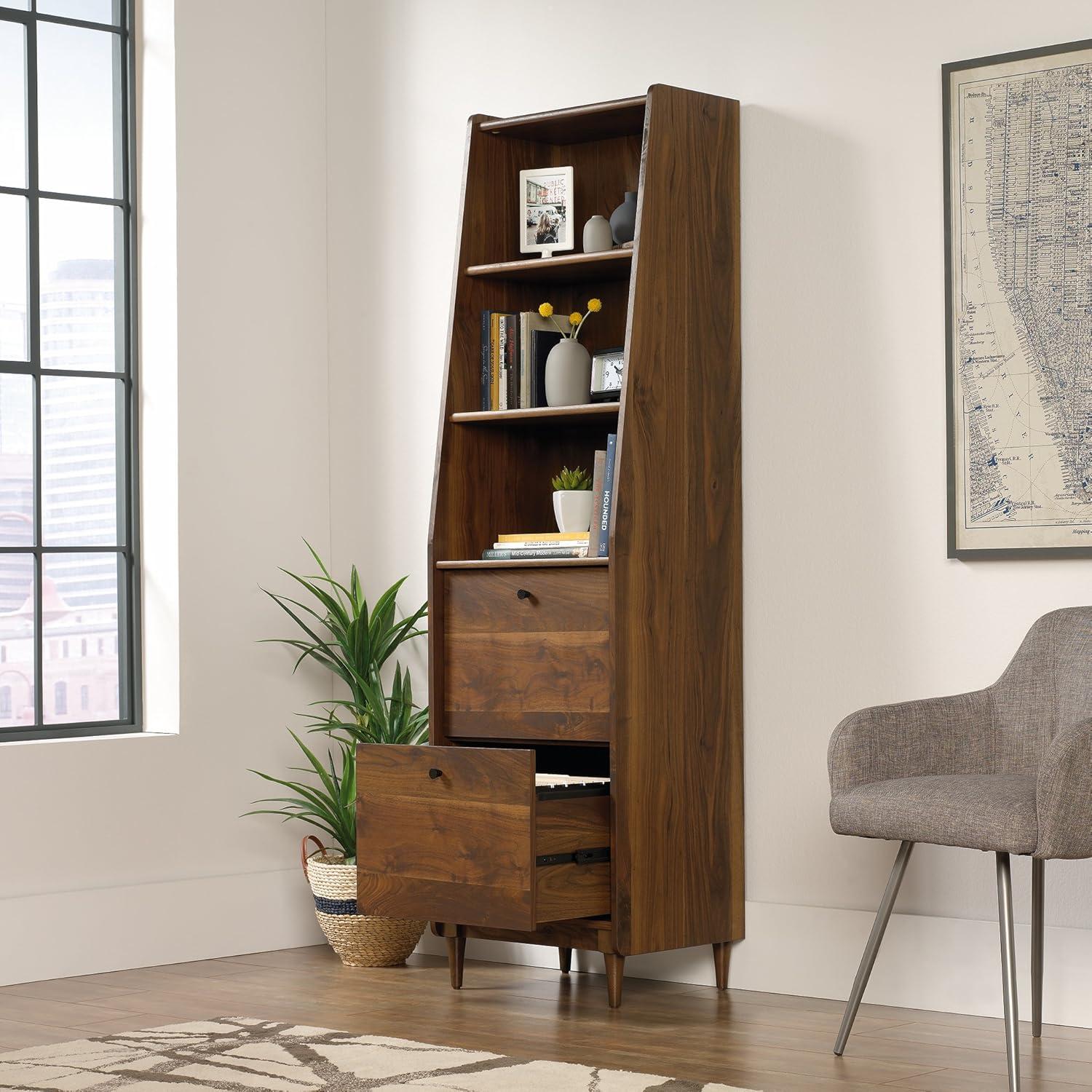 How We Loved the Sauder Harvey‌ Park Tall Bookcase's Chic Storage