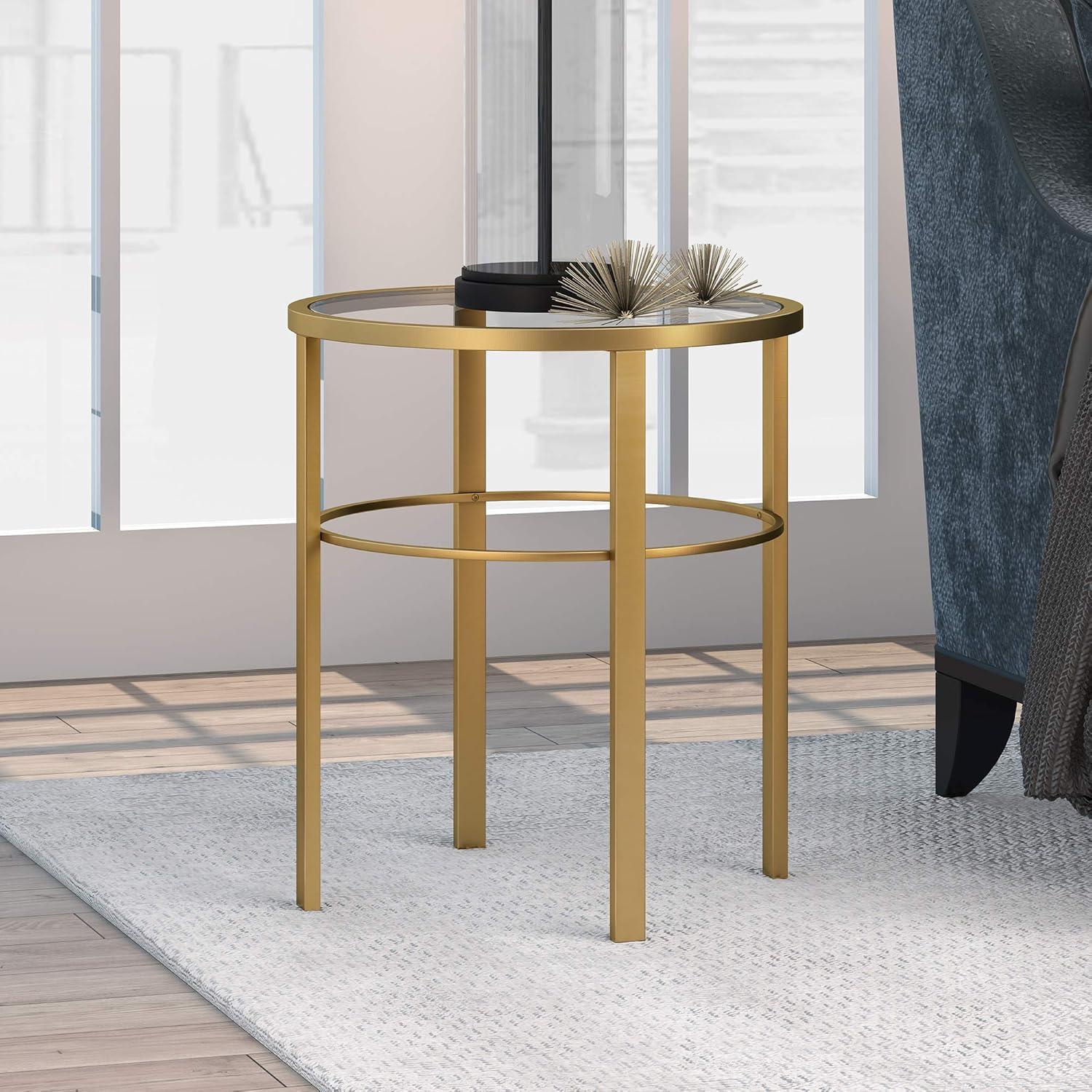 Why​ We ⁤Love the Henn&Hart ⁢Brass Coffee & Side Table Duo