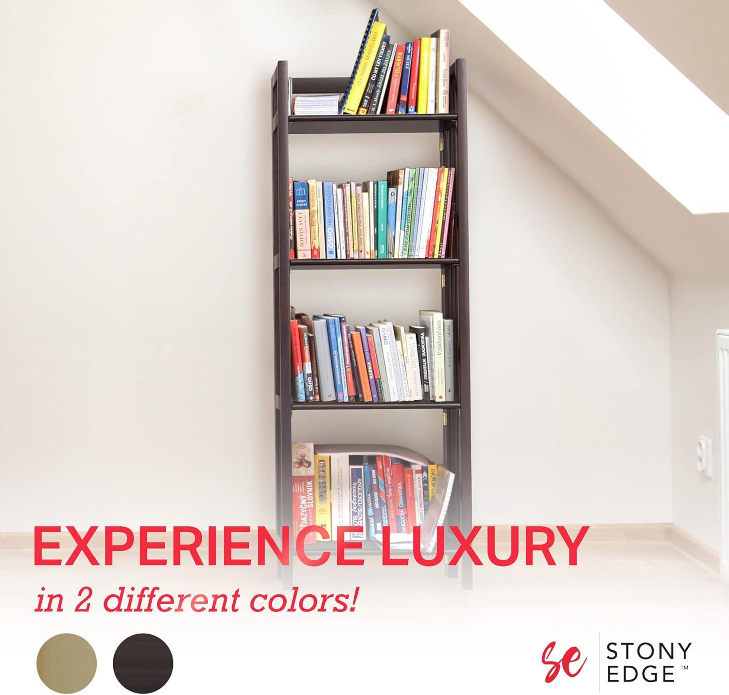 How We Decluttered⁢ Fast with Stony Edge's Folding Bookshelf
