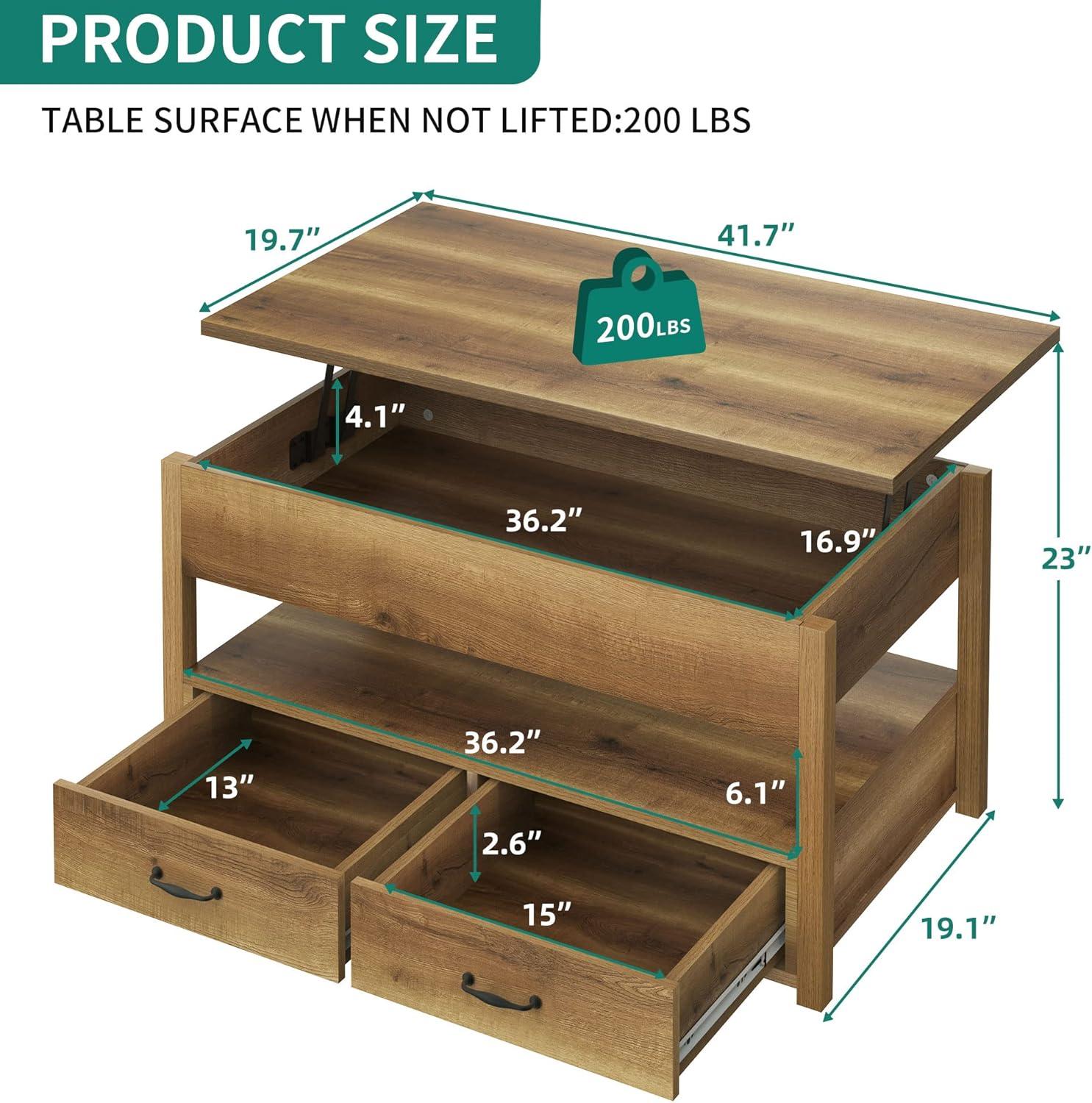How We Loved the YITAHOME ⁢Lift Top Coffee ⁤table's Smart Storage