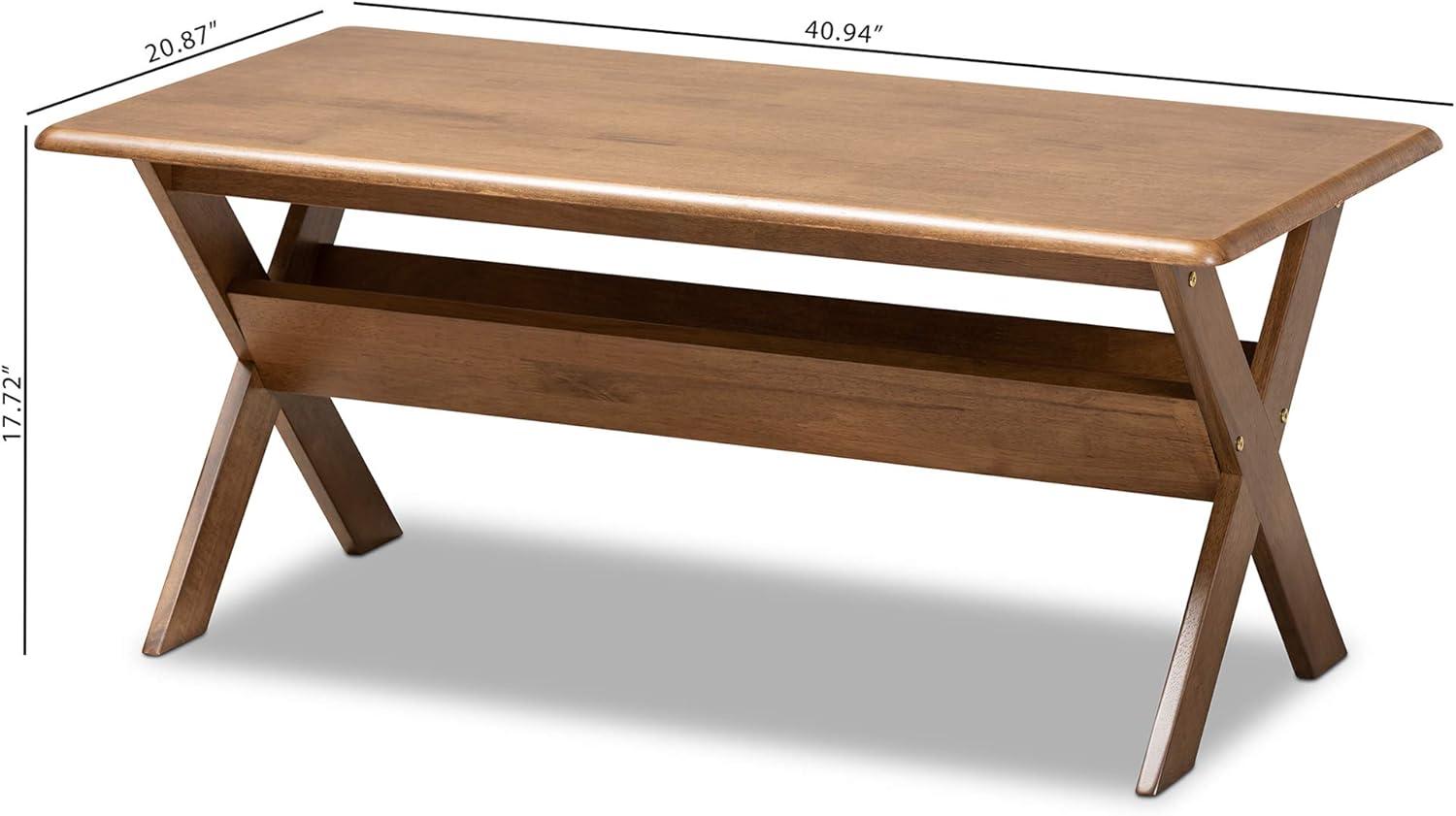 Discovering Style and Function: Our ‍Take on Baxton Studio's ‍Brown Coffee table