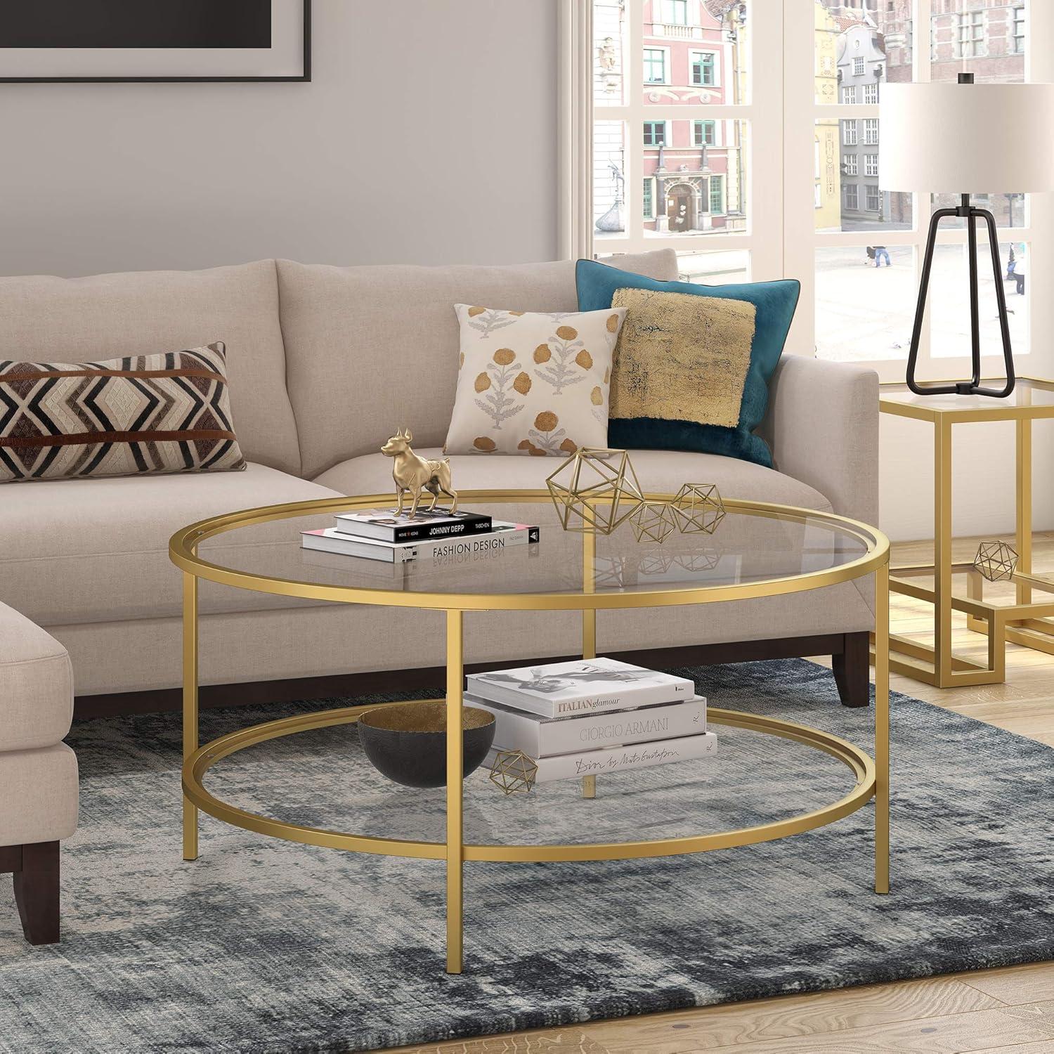 Why We Love the ⁢Henn&Hart‍ Brass Coffee & side table Duo
