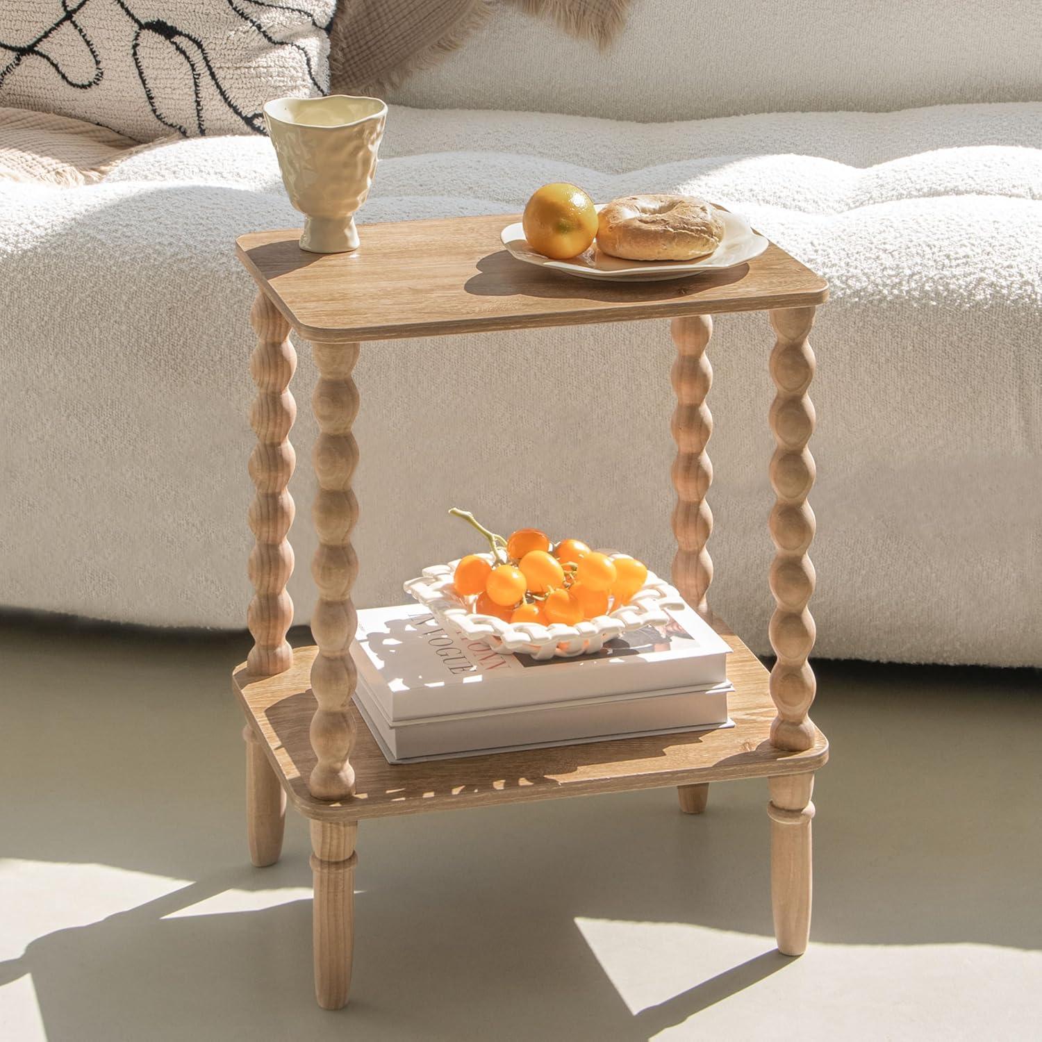 Our Take on the Rustic Walnut Small⁣ End Table: Stylish & Practical