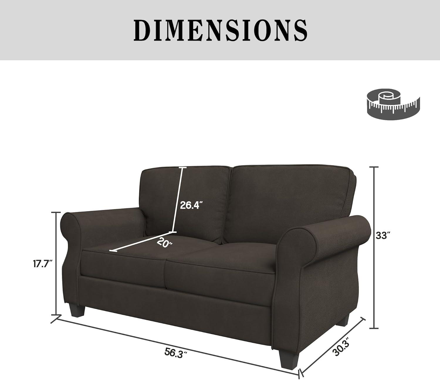 Our Take on⁤ the KYLE & KAY Modern 2-Seater Sofa: Style Meets Comfort