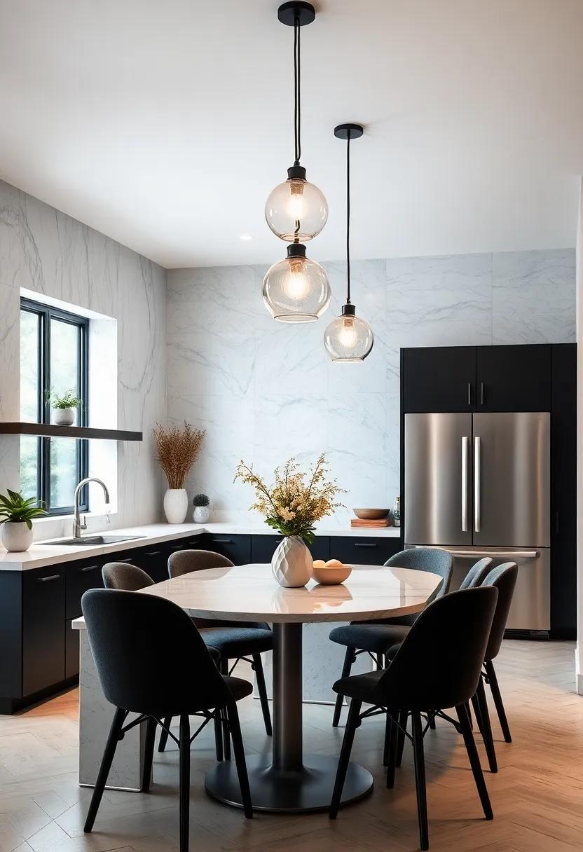 Monochrome Pendant ‍Lighting to Illuminate ⁣Your ‍Space