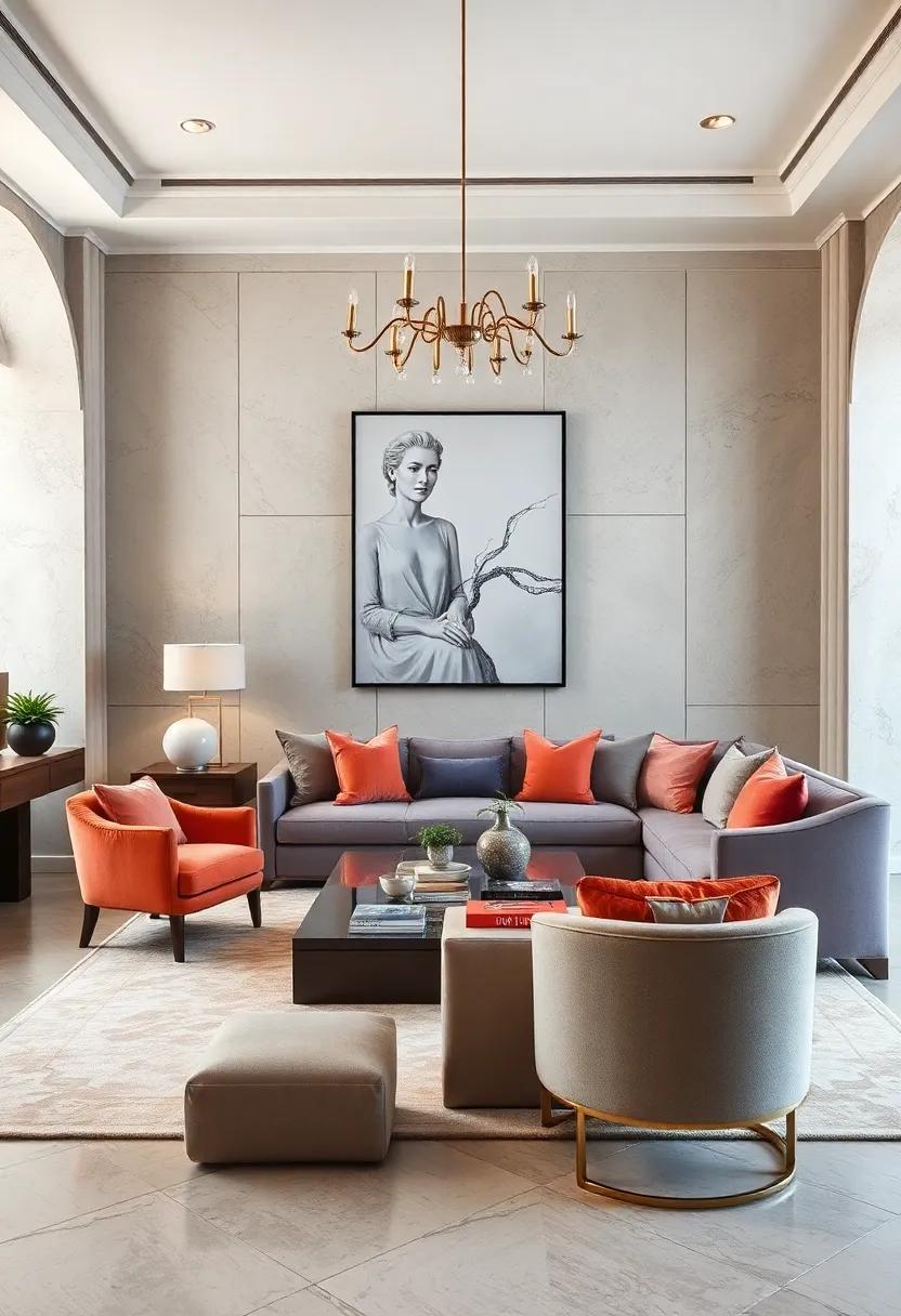 Introduce classic artwork and sculptural elements that reflect your personality and elevate the room's aesthetic
