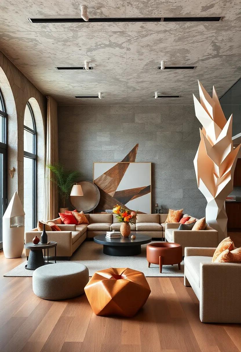 Origami Giants - Large-scale paper-folding inspired forms that add whimsy and structural elegance