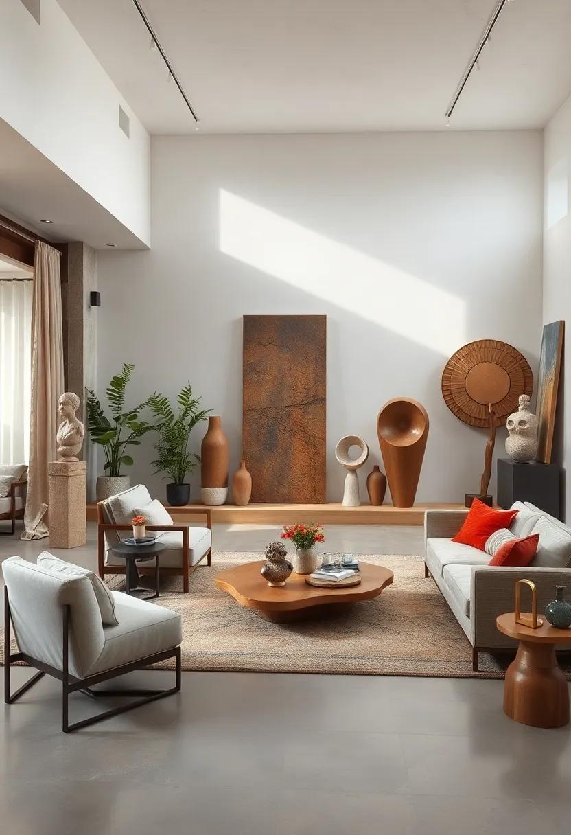 the Voice of Silence - Minimalist, empty-space sculptures evoking calmness and the power of quiet moments