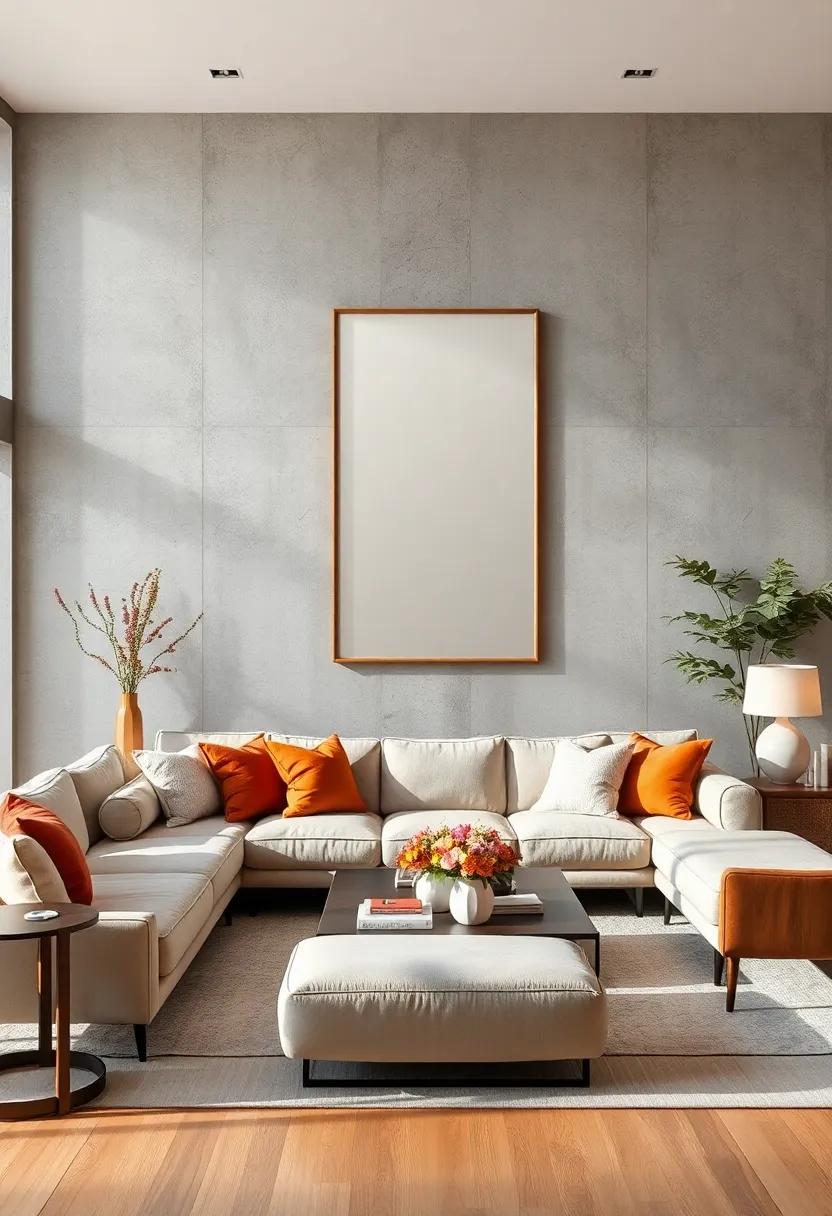Opt for oversized‌ mirrors ‌with thin frames to reflect light and ​make your ​living ‍room⁢ feel more ⁤spacious