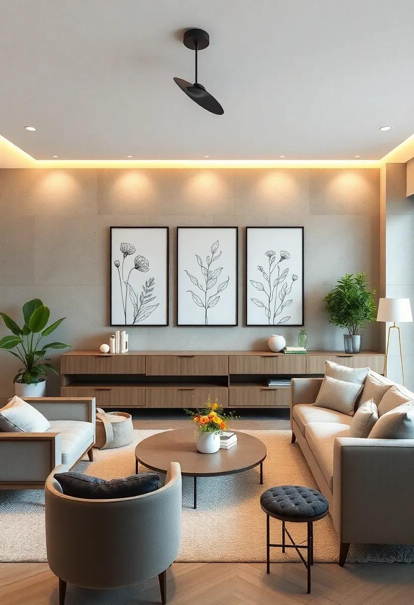 Install wall-mounted planters with ‍simple⁣ geometric shapes ⁤to bring a touch of ‌nature indoors