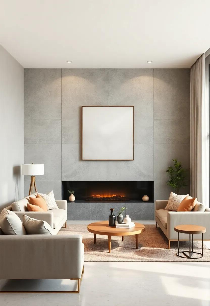 Add⁣ a ​single, ⁢bold statement⁤ canvas⁤ in muted ⁢tones ‍to serve as the room's focal point