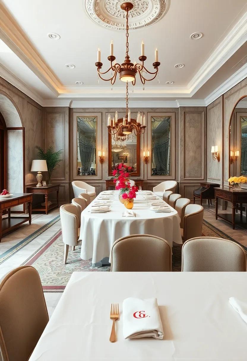 fine Linen Tablecloths and Napkins with Monogram Embroidery