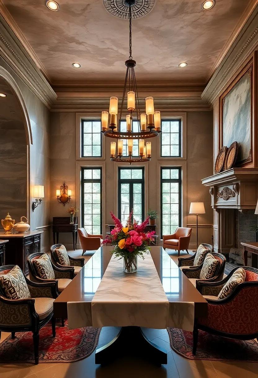 Traditional Fireplace Mantels with Ornate Detailing