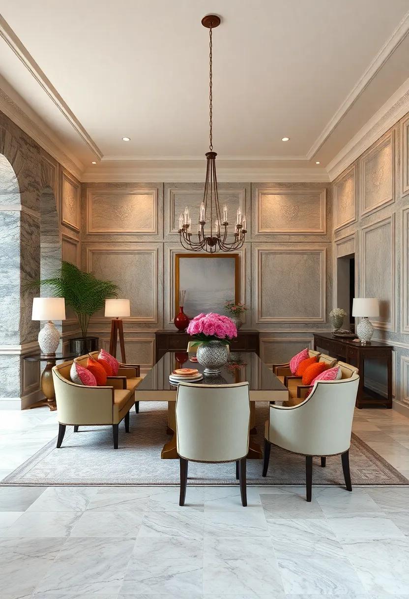 Decorative Wall Panels‌ or Wainscoting Adding Depth