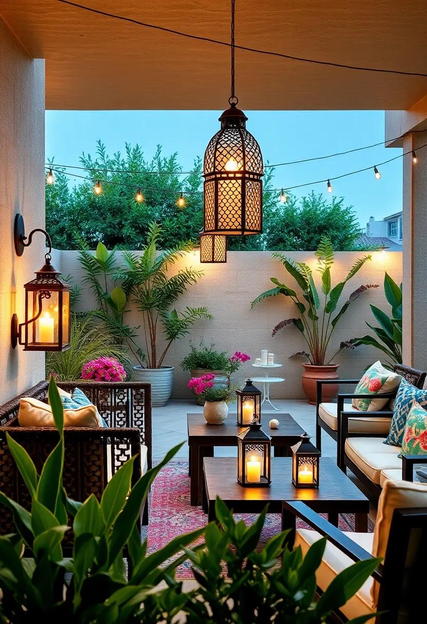 Combine ​traditional lanterns ⁢with contemporary furniture for ⁢a stylish fusion ​of ‌old-world charm and ⁤modern comfort