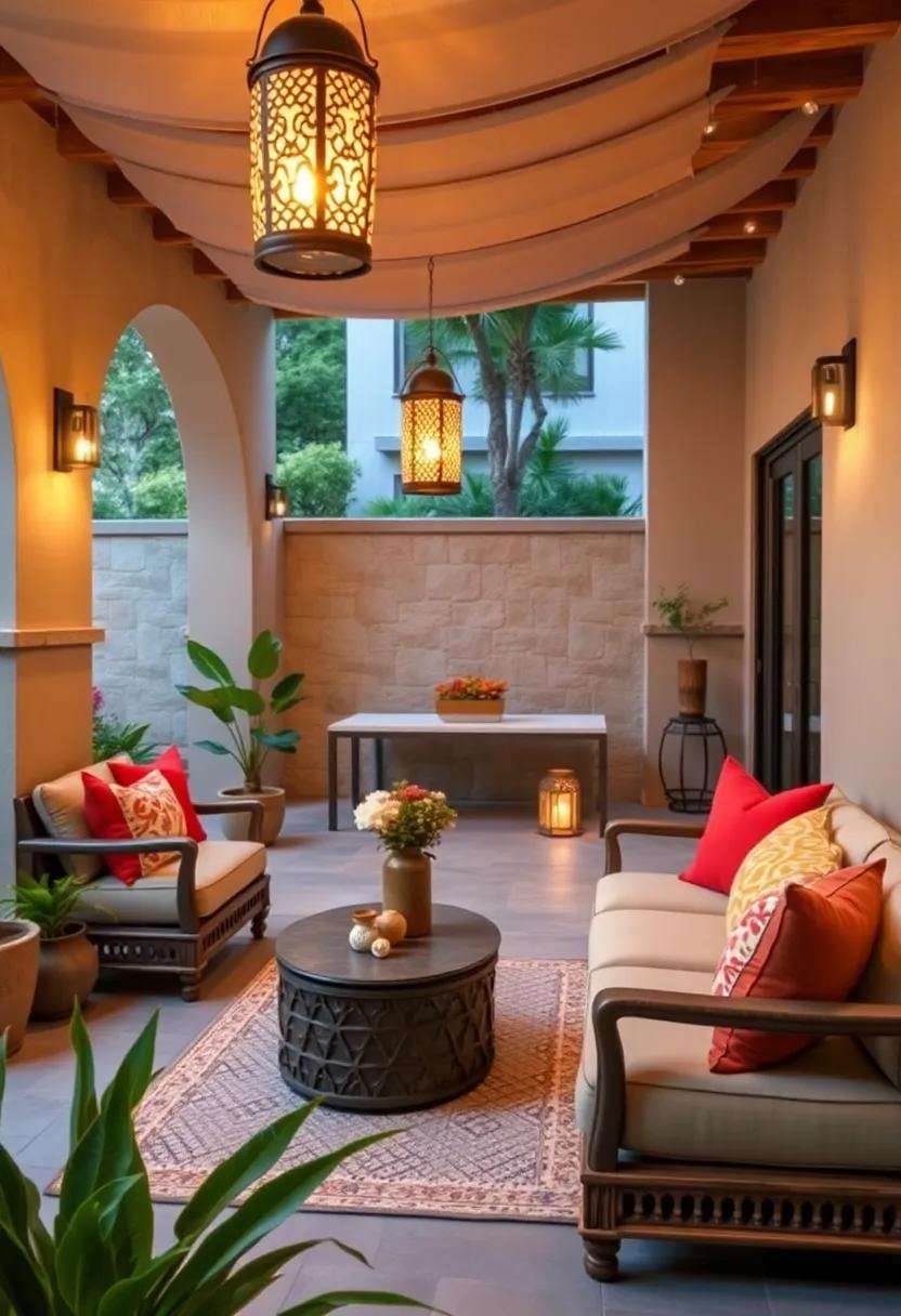 Use lanterns with intricate cut-outs ⁤to cast mesmerizing ​shadows‍ on your patio ‌walls and floor