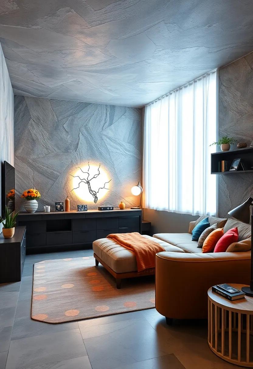 Add interactive LED panels that respond to touch or sound, creating an immersive robotic environment