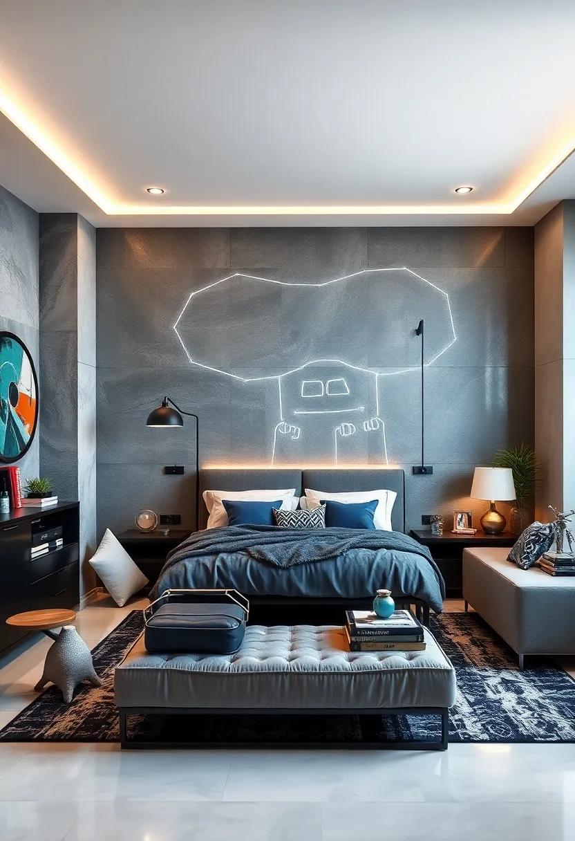 Use metallic and matte finish paints in silvers, blues, and blacks to emulate a high-tech robot aesthetic