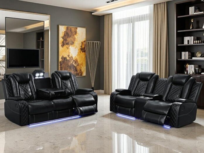 Our Honest Take on the Modern LED Power Recliner Sofa Set