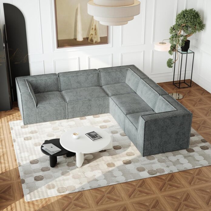 Our Take on the 106″ L-Shaped Sectional Sofa: Stylish and Functional