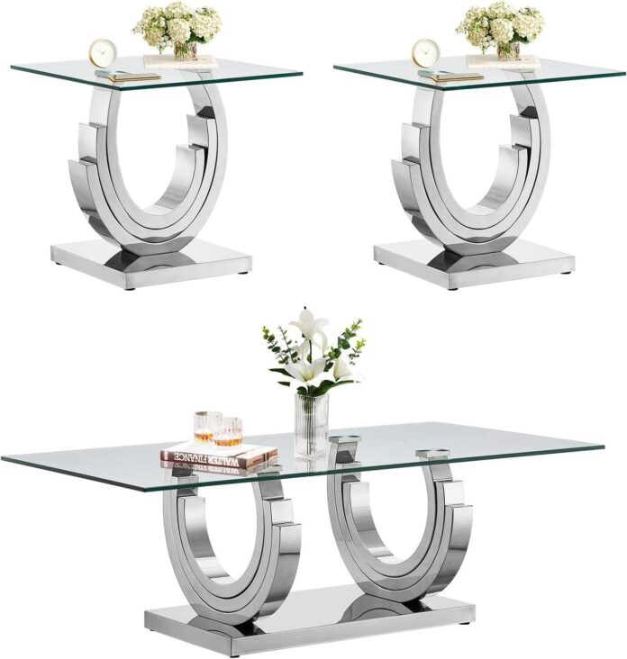 Our Honest Take on the HomVent Glass Coffee Table Set – Stylish & Strong