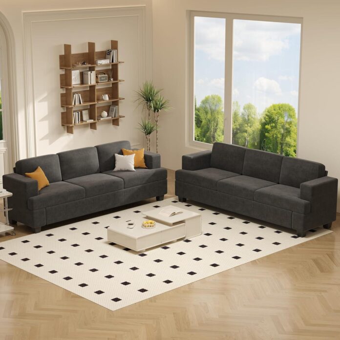 Our Take on the Apicizon 3-Seater Sofa Set: Comfort Meets Style