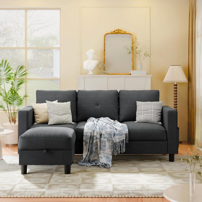 Our Honest Take on the SUNLEI 79″ Sectional Sofa for Small Spaces