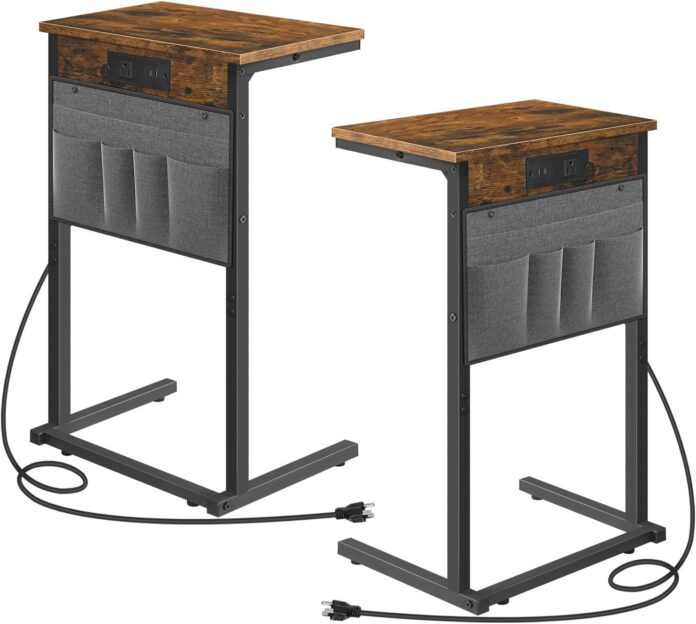 Our Honest Take on HOOBRO’s Space-Saving C Table with Charging