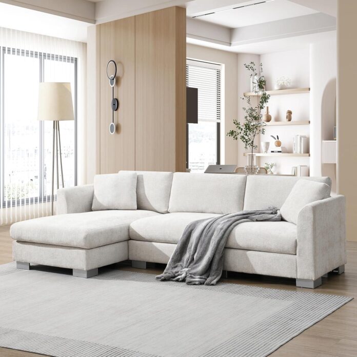 Our Honest Take on the Modern Cloud 4-Seat L-Shaped Sectional Sofa