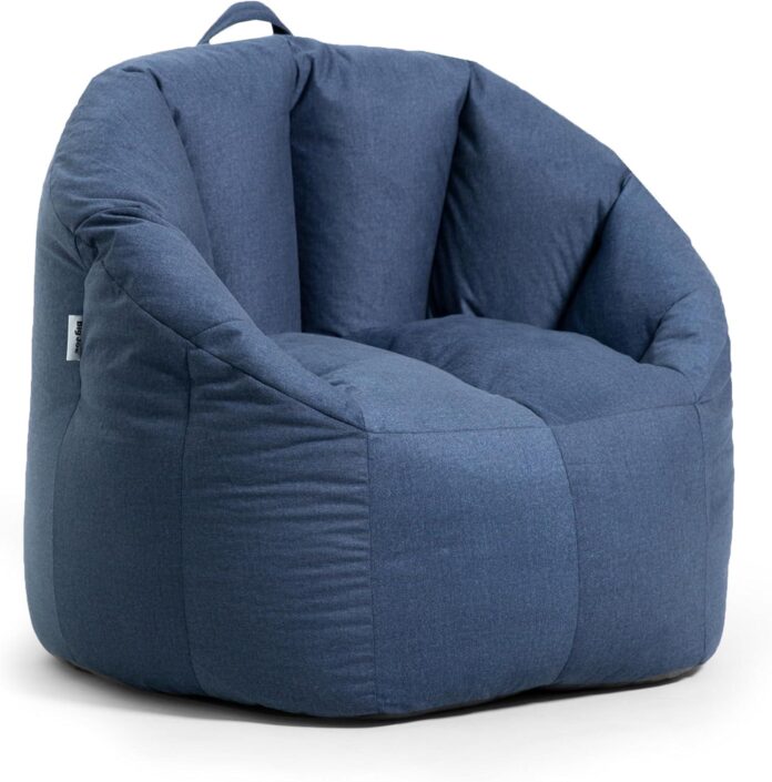 Why We Love the Big Joe Milano Lenox Denim Cobalt Chair