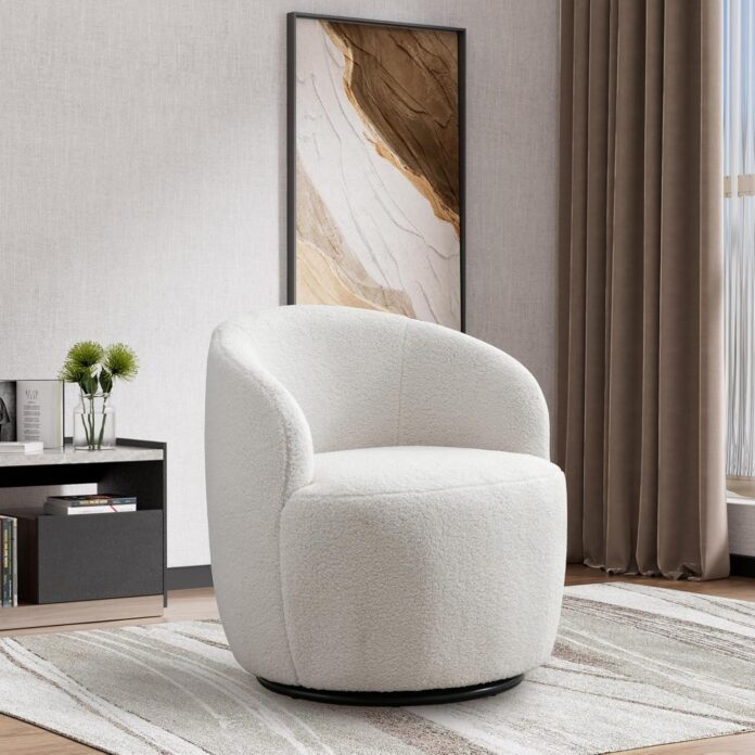 Why We Love the Swivel Barrel Chair for Small Spaces