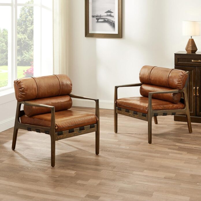 Our Honest Take on the Art Leon Leather Accent Chairs Set