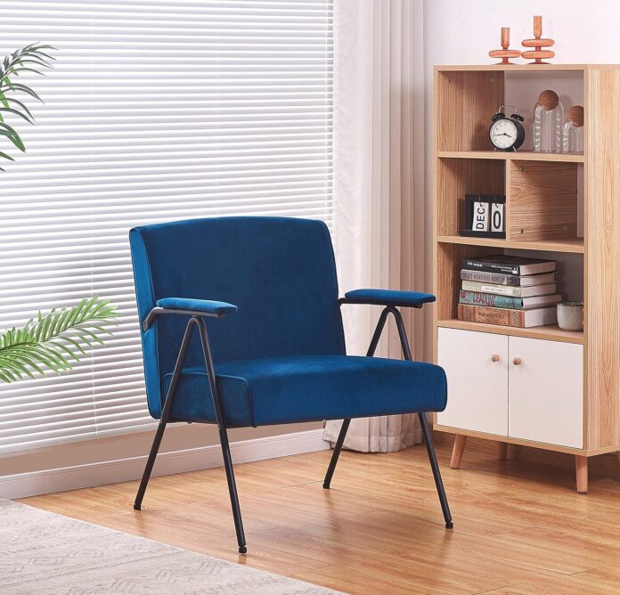 Our Honest Take: The Blue Accent Recliner That Blends Comfort & Style
