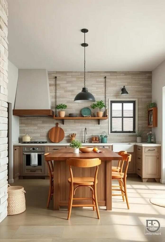 25 Charming Rustic Farmhouse Kitchen Ideas to Inspire Your Cozy Culinary Space