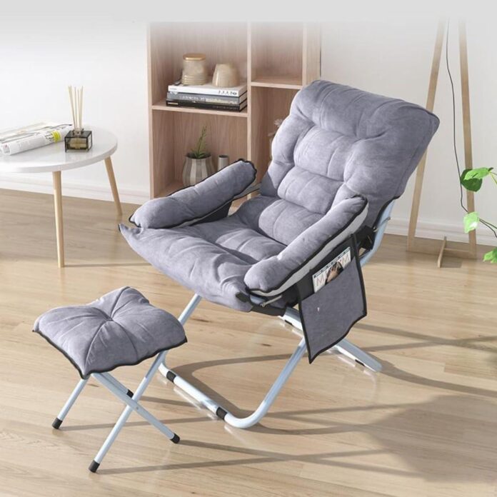 Our Honest Take on the Foldable Reading Chair with Ottoman Comfort