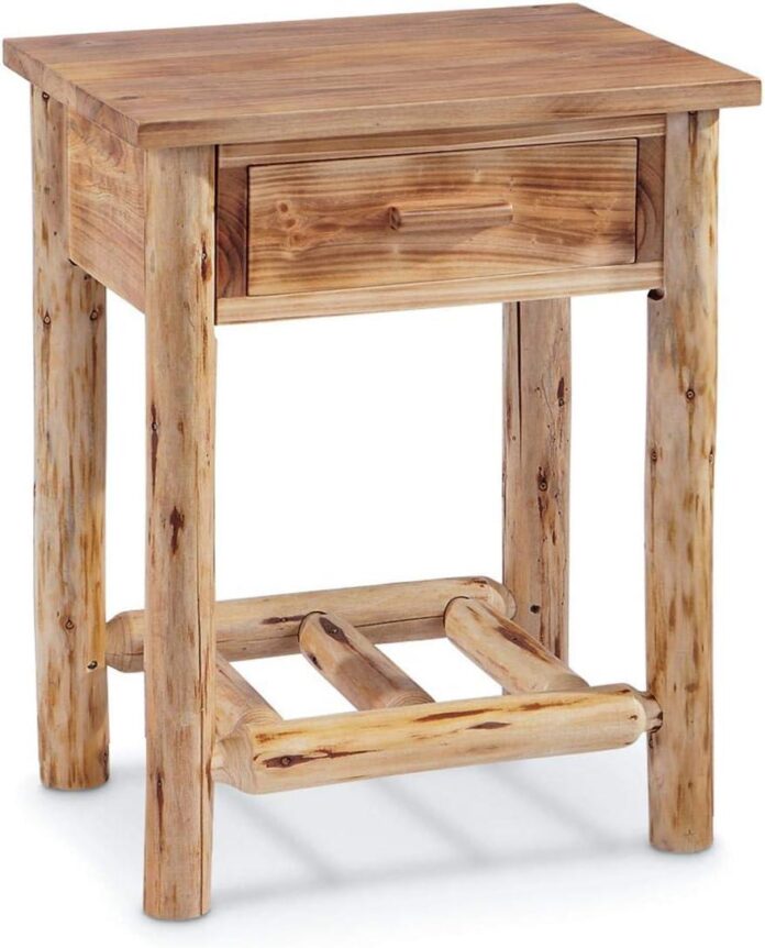 our-take-on-the-castlecreek-pine-log-end-table-rustic-charm-meets-function.jpg Our Take on the CASTLECREEK Pine Log End Table: Rustic Charm Meets Function