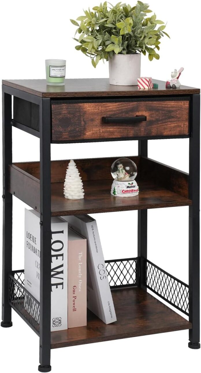 Our Honest Take: Stylish 3-Tier Side Table for Small Spaces
