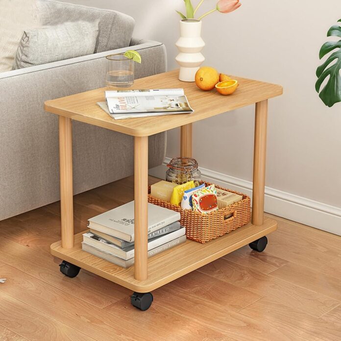 How Our 2-Tier End Table Fits Perfectly in Small Spaces