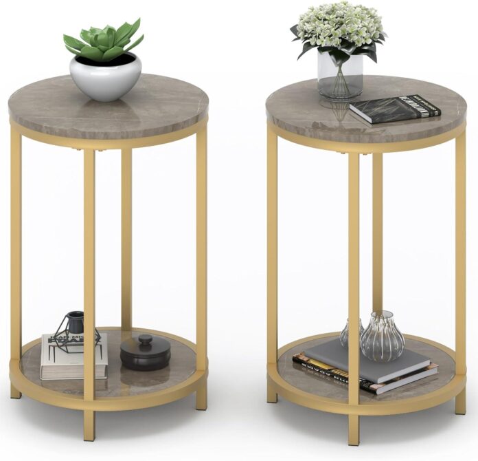 Why We Love the WiberWi Round Side Table Set for Small Spaces