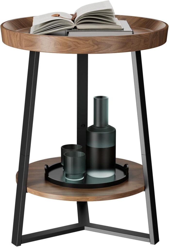 Why We Love the Gadroad Round End Table for Small Spaces