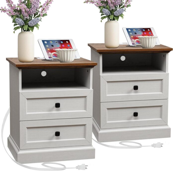 Our Take: Stylish, Sturdy Nightstands with Handy Charging Ports