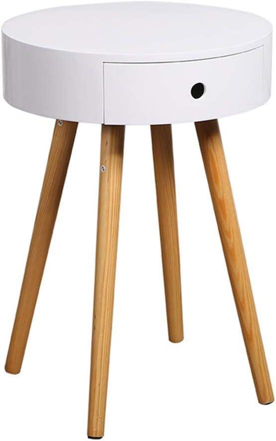 Why We Love the Simple White Nordic Mini Bedside Table