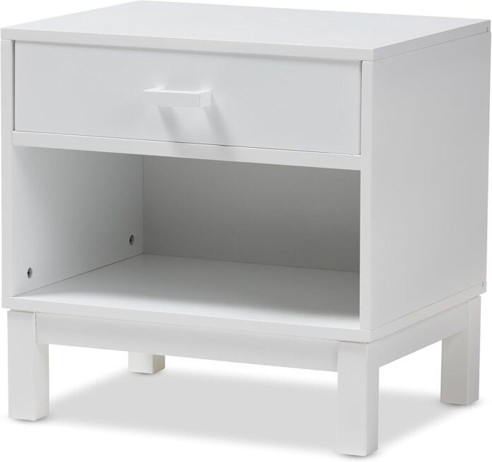 How We Upgraded Our Space with the Baxton Gwyneth Nightstand