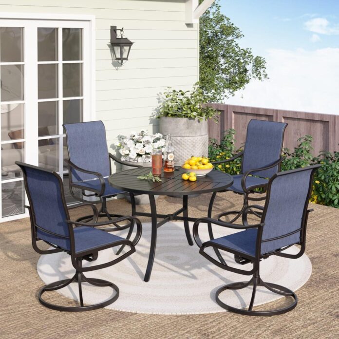 Our Honest Take on the PHI VILLA 5-Piece Patio Dining Set