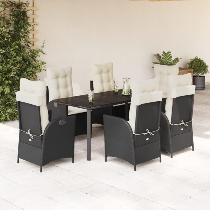 Transforming Our Patio: Honest Thoughts on a 7-Piece Rattan Dining Set
