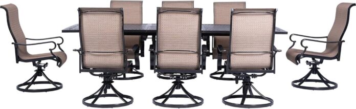 How We Enjoyed the Hanover Brigantine 9-Piece Outdoor Set