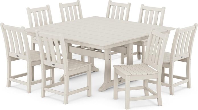 Our Honest Take on the Polywood 9-Piece Farmhouse Dining Set