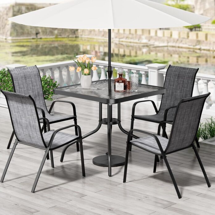 Our Take on the TLSUNNY 5-Piece Patio Set: Durable and Comfortable