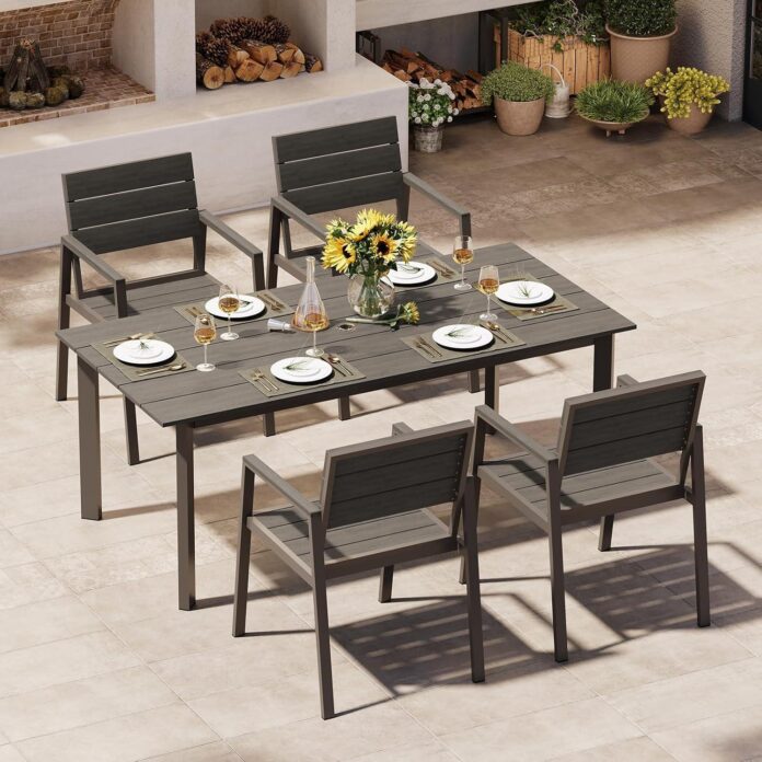 Why We Love Our Aluminum Patio Dining Set for Every Season